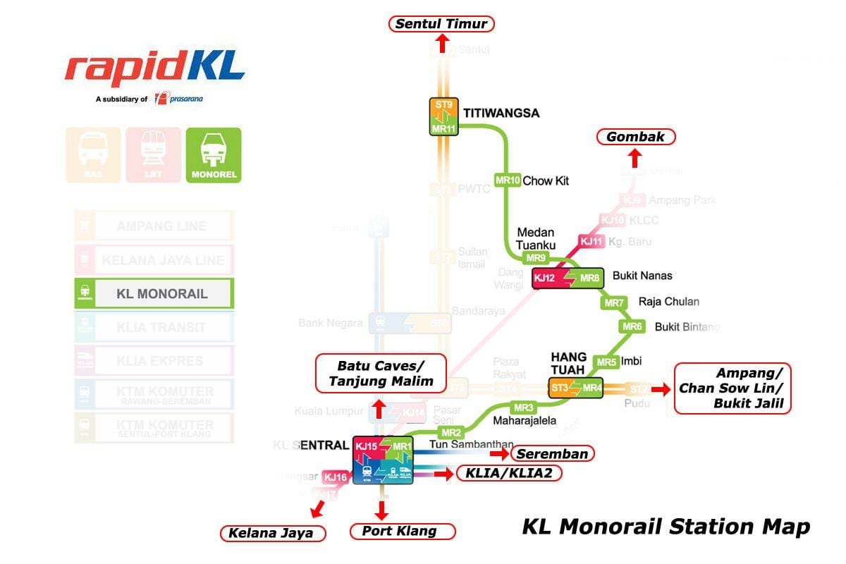 medan tuanku monorail mapa