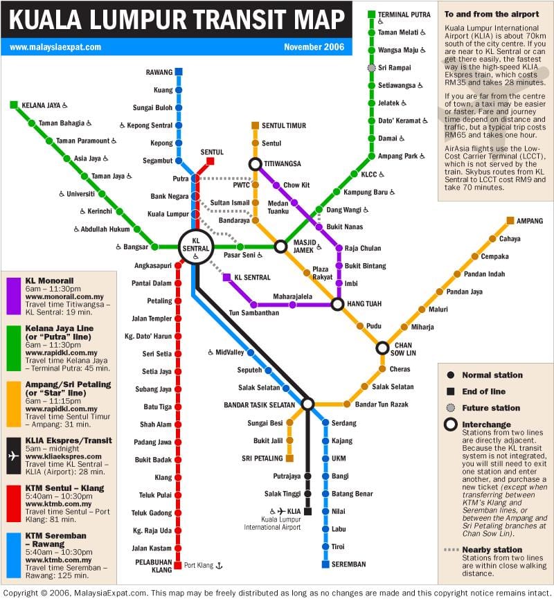 kl trànsit mapa 2016