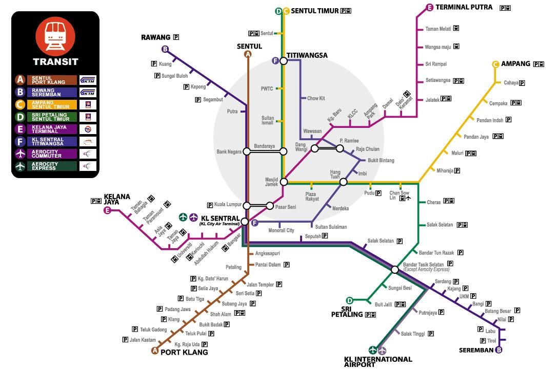 Mapa de ktm trànsit