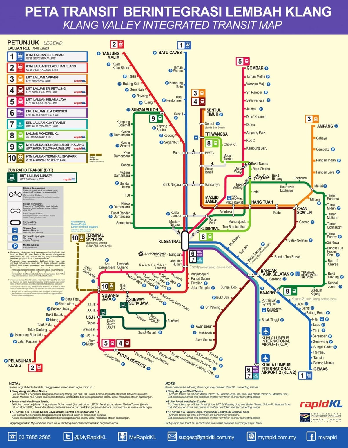 kl mrt mapa de rutes