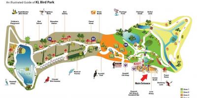 Mapa de bird park