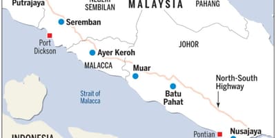 Més kuala lumpur mapa