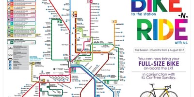 Rapidkl autobús mapa de rutes