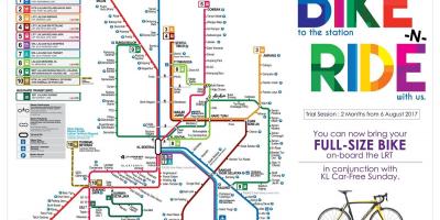 Rapidkl autobús mapa de rutes